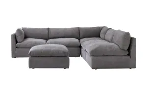 Chadwick 6 pce modular corner lounge by Focus On Furniture, a Sofas for sale on Style Sourcebook