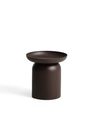 Arcola side table in brown aluminium Ø45cm by Kave Home, a Tables for sale on Style Sourcebook