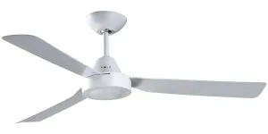 Deka Hawk 48" AC Ceiling Fan with Wall Control - White by Deka, a Ceiling Fans for sale on Style Sourcebook