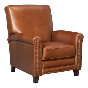 Norton Leather Recliner Chair, Havana Brown by Schots, a Chairs for sale on Style Sourcebook