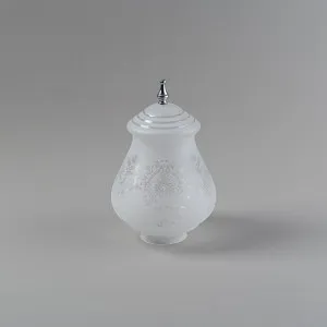 Cambridge Large Shade With Chrome Finial by Lighting Inspirations, a Pendant Lighting for sale on Style Sourcebook