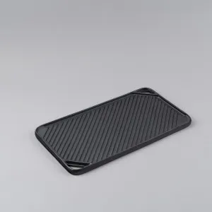 42x23cm Cast Iron Grill Hot Plate, Black by Schots, a BBQs for sale on Style Sourcebook