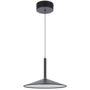 Telbix Benito Small Architectural LED Pendant - Black by Telbix, a Lighting for sale on Style Sourcebook