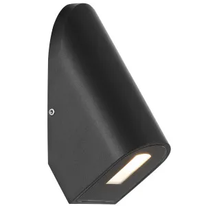 Telbix Elgin 24V Outdoor LED Step/Wall Light - Black by Telbix, a Wall Lighting for sale on Style Sourcebook