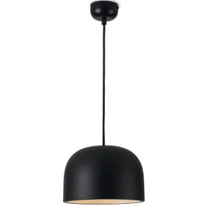 MDA Lighting Oslo Minimalist Metal Dome Pendant - Black by MDA Lighting, a Lighting for sale on Style Sourcebook