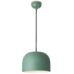 MDA Lighting Oslo Minimalist Metal Dome Pendant - Sage Green by MDA Lighting, a Lighting for sale on Style Sourcebook