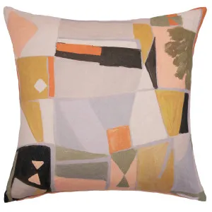 Serene Square Linen Cushion - 50x50cm by Urban Road, a Cushions, Decorative Pillows for sale on Style Sourcebook