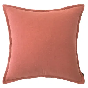Blair Redwood Linen Cushion - 60x60cm by Urban Road, a Cushions, Decorative Pillows for sale on Style Sourcebook