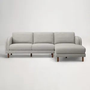 Lila Right Chaise Sofa, Aria Grey, by Lounge Lovers by Lounge Lovers, a Sofas for sale on Style Sourcebook