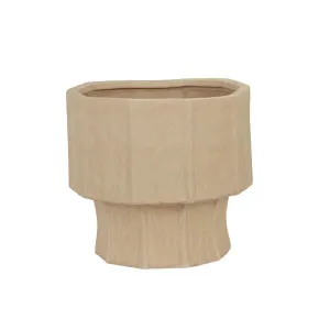 Hanson Rocky Footed Planter - Sandstone by GlobeWest, a Statues & Ornaments for sale on Style Sourcebook