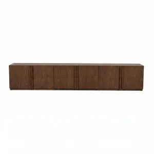 Kin 6 Door Entertainment Unit - Smoked Ash by GlobeWest, a Entertainment Units & TV Stands for sale on Style Sourcebook