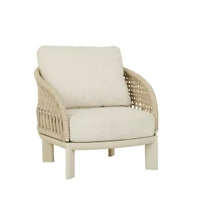 Portsea Vogue Sofa Chair - Oat - Beige by GlobeWest, a Outdoor Furniture for sale on Style Sourcebook
