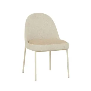 Jett Dining Chair - Brioche Boucle - Marzipan by GlobeWest, a Chairs for sale on Style Sourcebook