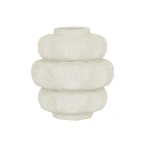 Hanson Oleg Vase - Chalk White by GlobeWest, a Statues & Ornaments for sale on Style Sourcebook