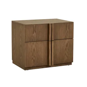 Kin 2 Drawer Bedside - Smoked Ash by GlobeWest, a Bedside Tables for sale on Style Sourcebook