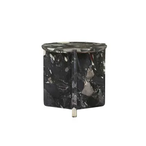 Venus Revolve Side Table - Satin Night Fall by GlobeWest, a Side Table for sale on Style Sourcebook
