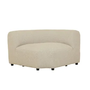Aruba Curve Round Corner Sofa - Fossi Sand by GlobeWest, a Outdoor Furniture for sale on Style Sourcebook