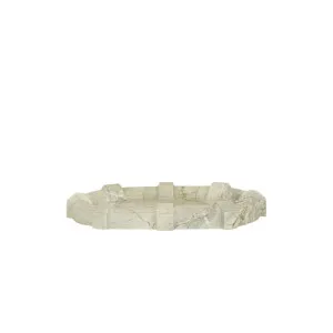 Rufus Link Oval Tray - Rainforest Marble by GlobeWest, a Decorative Plates & Bowls for sale on Style Sourcebook