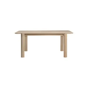 Ripple Dining Table - Satin Oak by GlobeWest, a Dining Tables for sale on Style Sourcebook