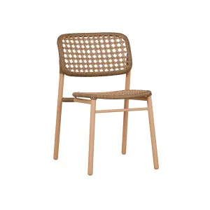 Montana Lace Dining Chair - Natural Flat - Sunkiss by GlobeWest, a Outdoor Furniture for sale on Style Sourcebook