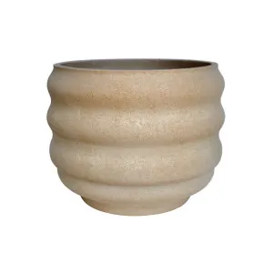Amari Oasis Large Planter - Wheat by GlobeWest, a Plant Holders for sale on Style Sourcebook