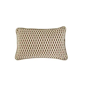 Enzo Lennon Rectangle Cushion - Ochre by GlobeWest, a Cushions, Decorative Pillows for sale on Style Sourcebook