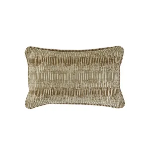 Enzo Tribe Rectangle Cushion - Umber by GlobeWest, a Cushions, Decorative Pillows for sale on Style Sourcebook