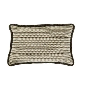 Enzo Brooks Rectangle Cushion - Slate by GlobeWest, a Cushions, Decorative Pillows for sale on Style Sourcebook