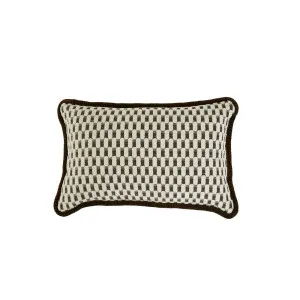 Enzo Lennon Rectangle Cushion - Indigo by GlobeWest, a Cushions, Decorative Pillows for sale on Style Sourcebook