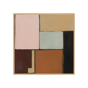 Sola Earthed Printed Wall Art - Saddle by GlobeWest, a Mirrors for sale on Style Sourcebook