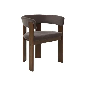 Morgan Dining Armchair - Truffle - Smoked Oak by GlobeWest, a Chairs for sale on Style Sourcebook