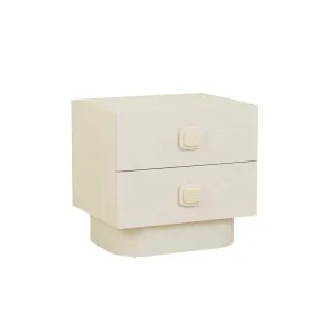 Ciel Bedside - Matt Natural Travertine - Porcelain by GlobeWest, a Bedside Tables for sale on Style Sourcebook