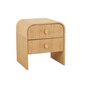 Chloe Pebble Bedside - Natural Ash by GlobeWest, a Bedside Tables for sale on Style Sourcebook