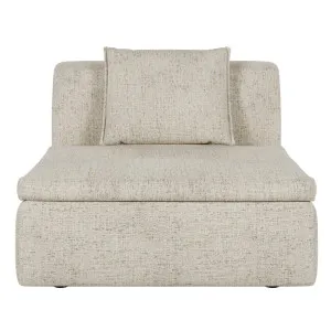Hugo Byron 7-Seater L Shape Sofa with Arms - Nougat Speckle by GlobeWest, a Sofas for sale on Style Sourcebook