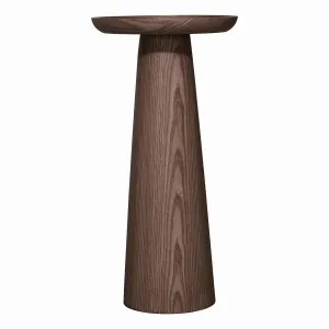 River Side Table High 30x61cm in Dark Walnut Stain by OZ Design, a Table & Bedside Lamps for sale on Style Sourcebook
