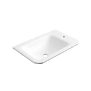 Sintera Curved Stone Top - Right Tap Hole by Aulic, a Solid Surfaces for sale on Style Sourcebook