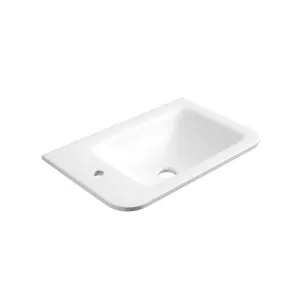 Sintera Curved Stone Top - Left Tap Hole by Aulic, a Solid Surfaces for sale on Style Sourcebook