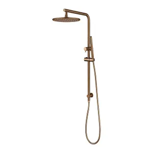 Round Shower Station 10" Brushed Copper by Aquaperla, a Showers for sale on Style Sourcebook