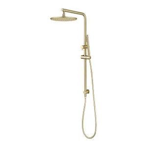 Round Shower Station 10" Light Brushed Brass by Aquaperla, a Showers for sale on Style Sourcebook