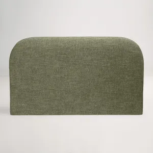 Arlo Curved Standard Headboard Bed Head, Green, by Lounge Lovers by Lounge Lovers, a Bed Heads for sale on Style Sourcebook