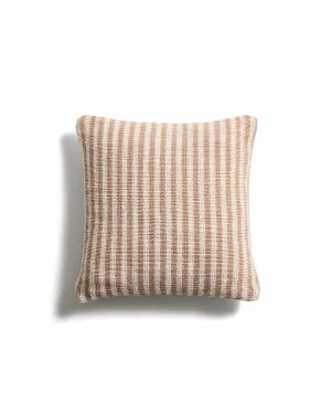 Dirome beige striped 100% PET cushion cover 45 x 45cm by null, a Cushions, Decorative Pillows for sale on Style Sourcebook