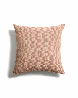 Nerel orange cotton and linen jacquard cushion cover 50 x 50cm by null, a Cushions, Decorative Pillows for sale on Style Sourcebook