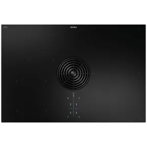Bora M Pure Series 2 76cm Induction Cooktop with Integrated Extractor Exhaust Air Glossy Black PURMA2 by Bora, a Cooktops for sale on Style Sourcebook