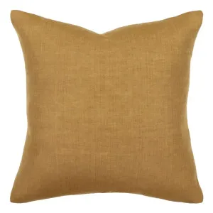 Milano Feather Fill Cushion 55x55cm in Toffee by OZ Design, a Cushions, Decorative Pillows for sale on Style Sourcebook
