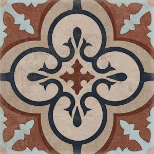 Antica Odette Panama Mahogany (Matt) 200x200 by Sanctuary Makers, a Encaustic Tiles for sale on Style Sourcebook