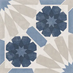 Antica Rush Lakeshore Bone (Matt) 200x200 by Sanctuary Makers, a Encaustic Tiles for sale on Style Sourcebook