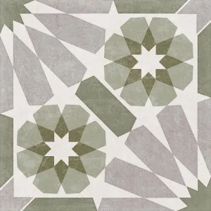 Antica Rush Tundra Bone (Matt) 200x200 by Sanctuary Makers, a Encaustic Tiles for sale on Style Sourcebook