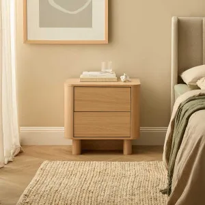 Bondi Bedside Table - Natural - Mocka by Mocka., a Side Table for sale on Style Sourcebook