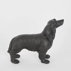 Coco Dachshund  Sculpture Black by Florabelle Living, a Statues & Ornaments for sale on Style Sourcebook