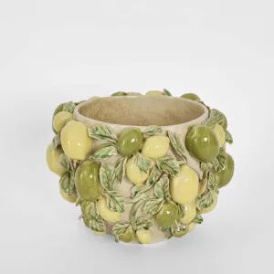Lemon Vase Green & Yellow by Florabelle Living, a Vases & Jars for sale on Style Sourcebook
